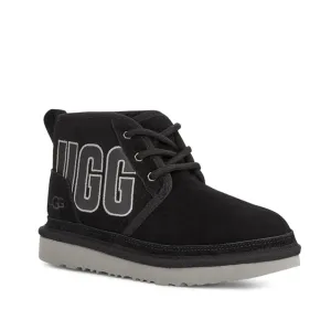 UGG Neumel Graphic Outline Black/Grey  1130787-BGSD Grade-School