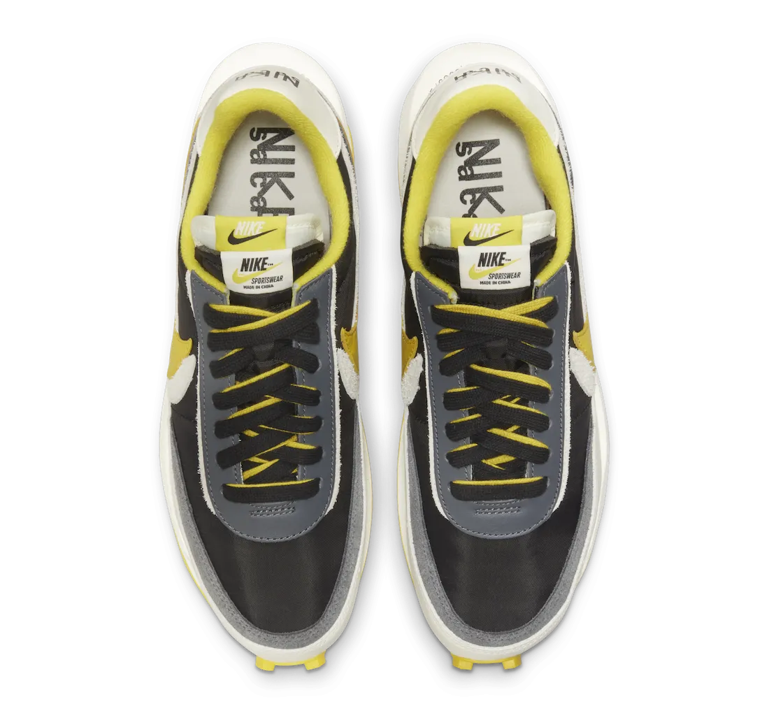 UNDERCOVER X SACAI X NIKE LD WAFFLE BRIGHT CITRON