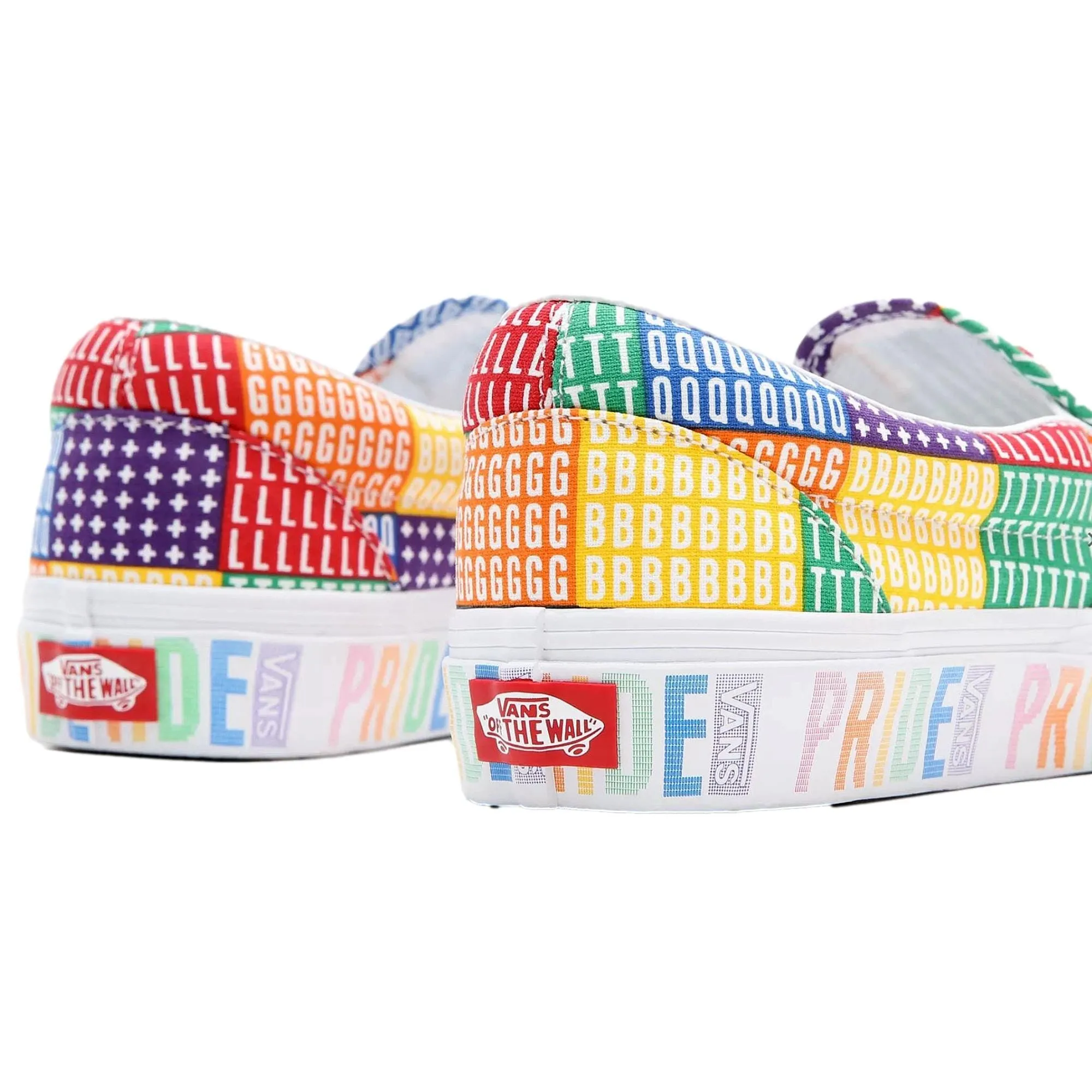 Vans Classic Slip-On Pride/Multi/True White  VN0A4BUT3WJ1 Pre-School