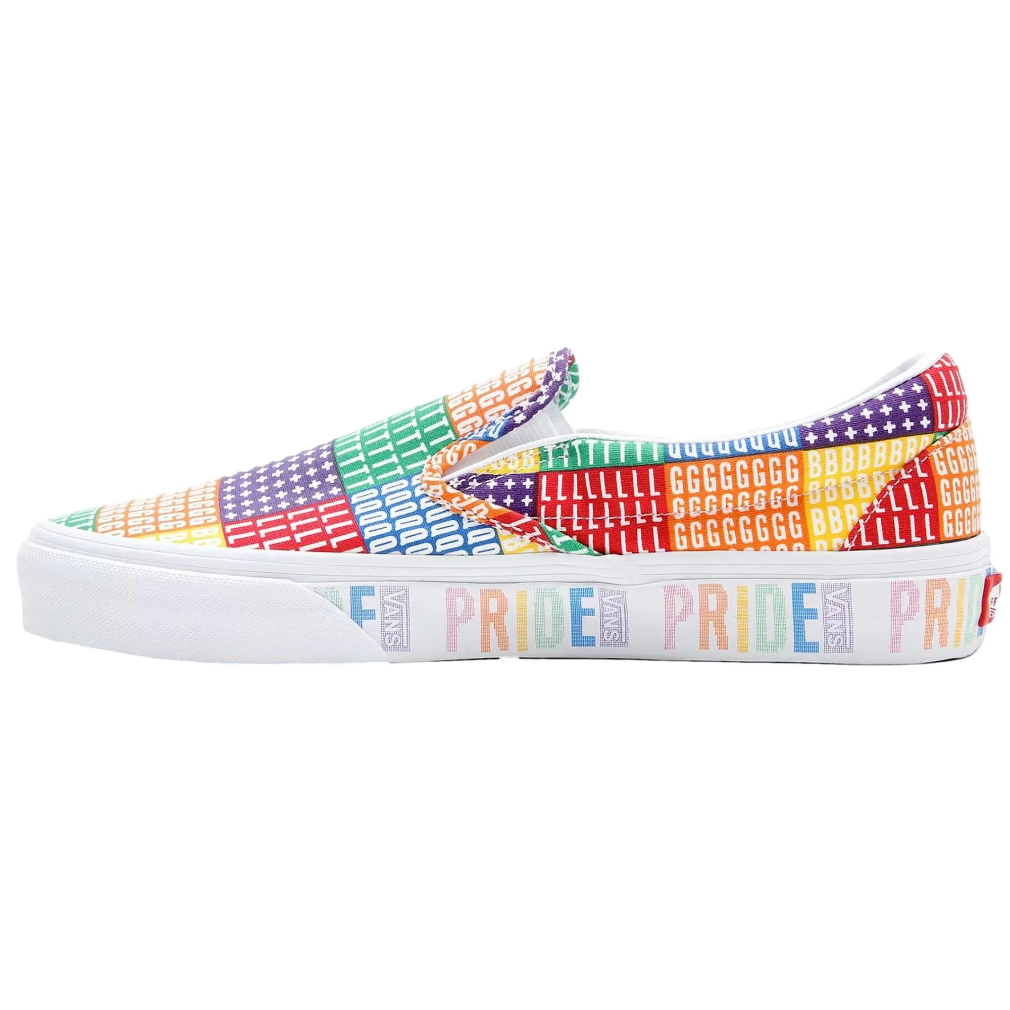 Vans Classic Slip-On Pride/Multi/True White  VN0A4BUT3WJ1 Pre-School