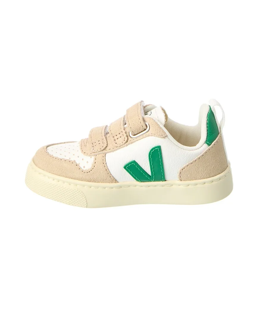 VEJA Small V-10 Chromefree Leather Sneaker