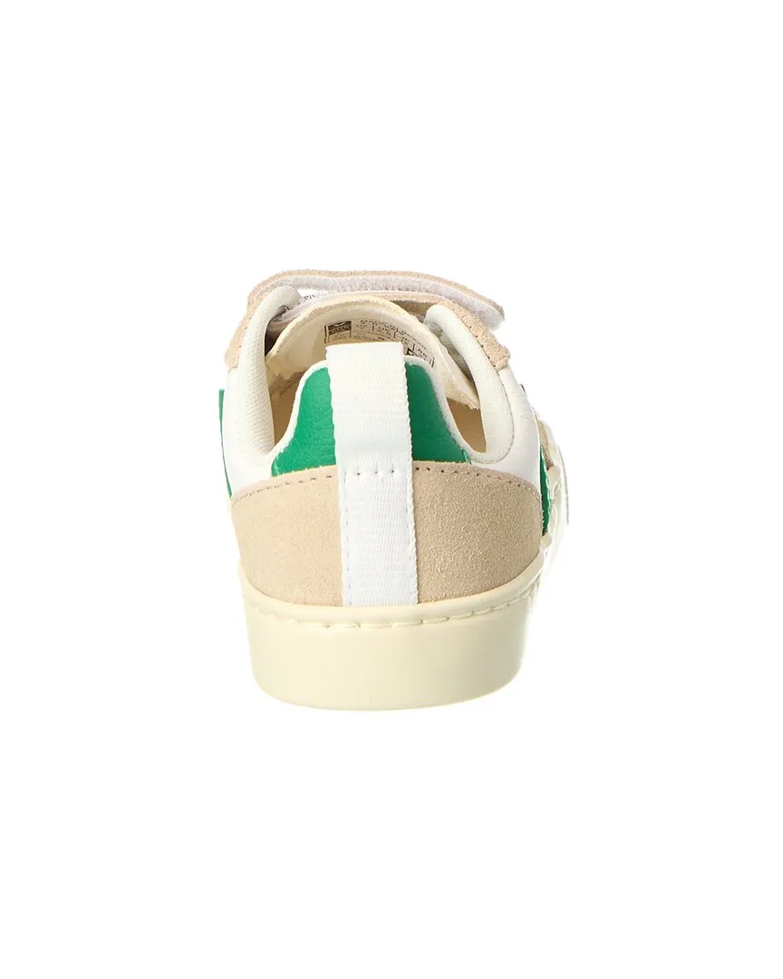 VEJA Small V-10 Chromefree Leather Sneaker
