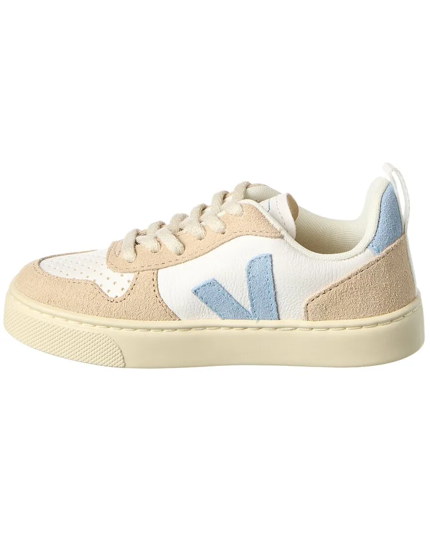VEJA Small V-10 Chromefree Leather Sneaker