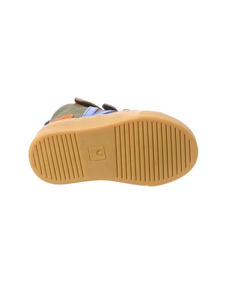VEJA Small V-10 Mid Suede Sneaker