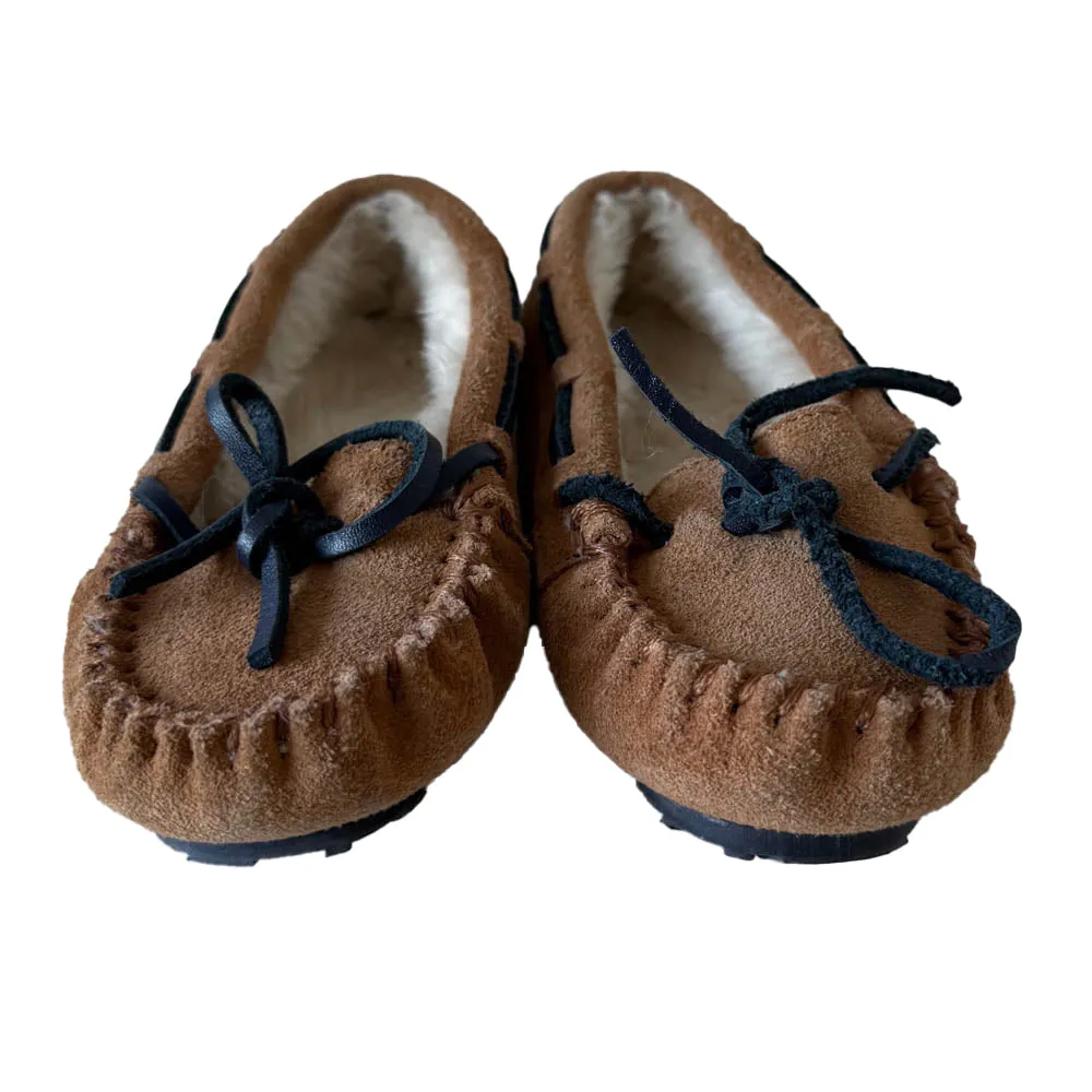Vineyard Vines Boys Brown Slippers