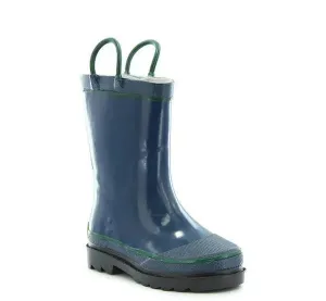 Washington Shoe Firechief 2 Navy  Classic Fireman Boots for Rainy Day Fun